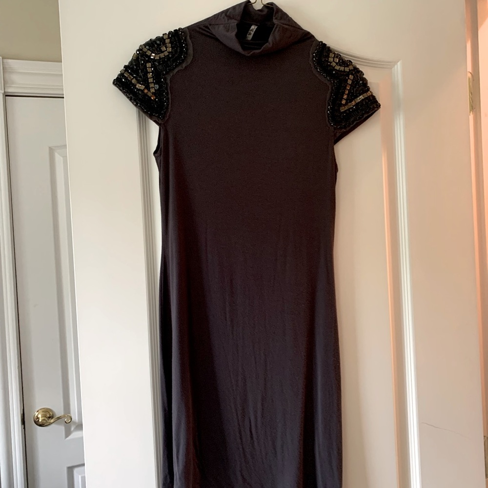 Pretty mockneck dress